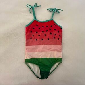 Watermelon Gradient Swimsuit.